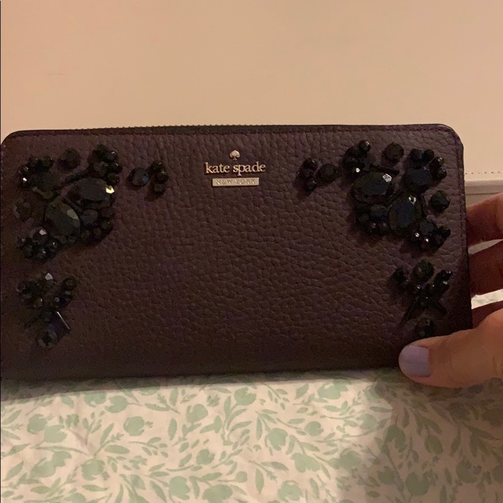 B dazzled Rare Kate Spade wallet with stones!